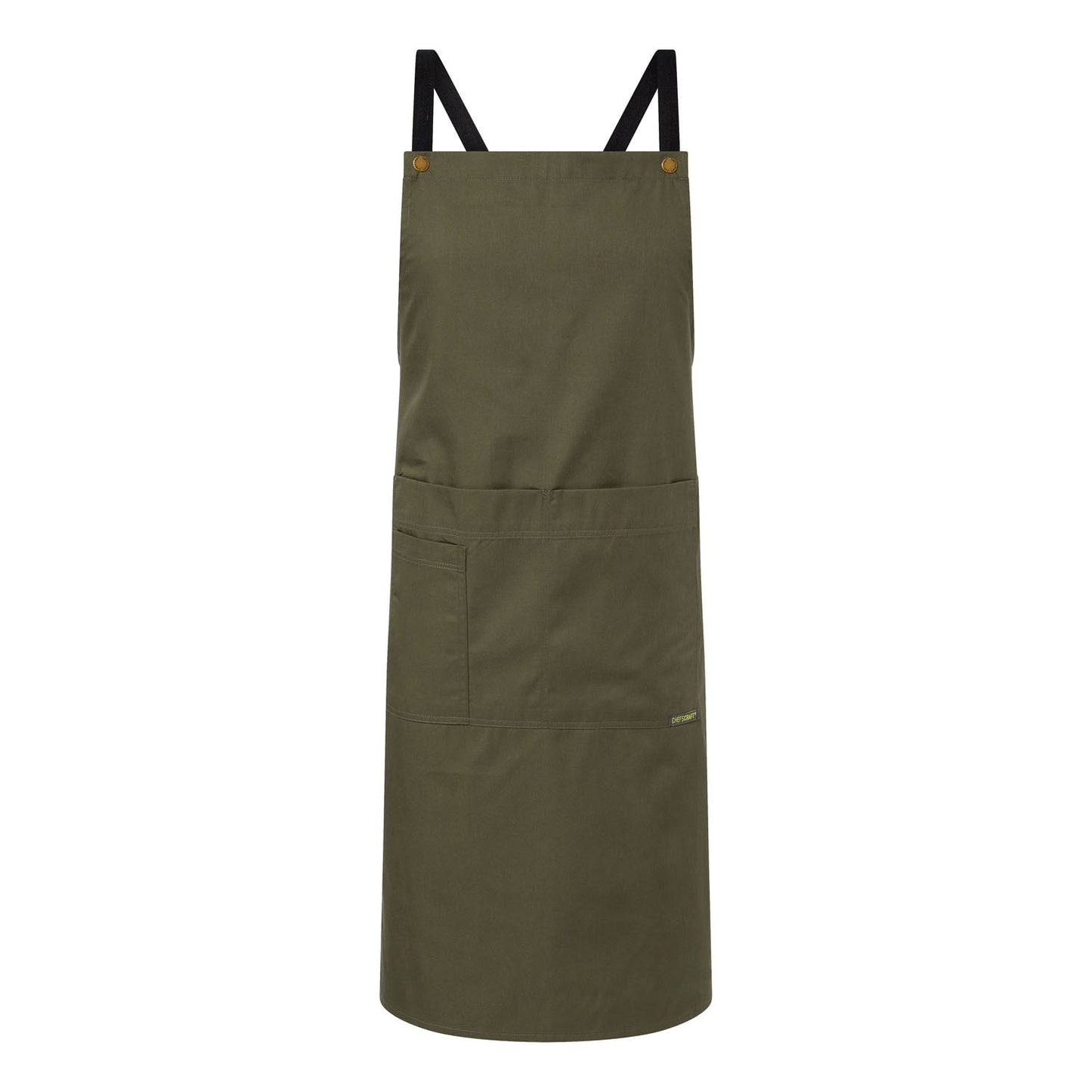 Chefscraft Full Bib Apron With Pockets (CA031)