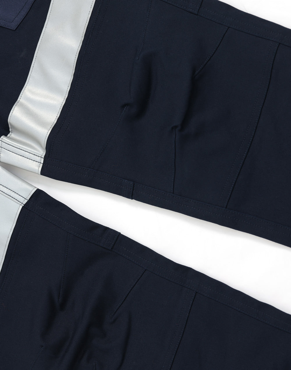 Winning Spirit Unisex Cotton Stretch Drill Cuffed Work Pants With Tapes (WP28HV)