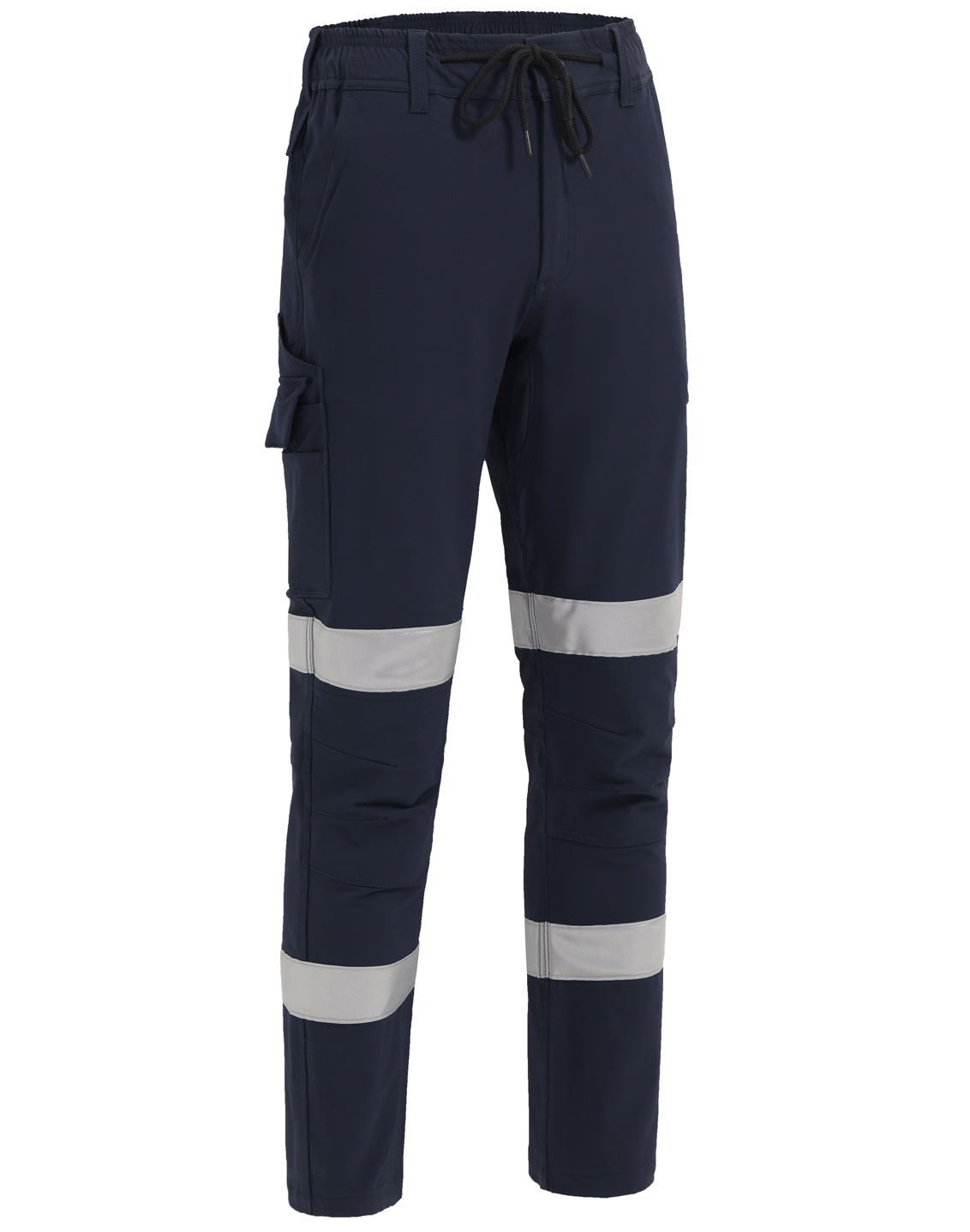 Winning Spirit Unisex DWR Water Repellent Flexi Work Pants With Tapes (WP30HV)