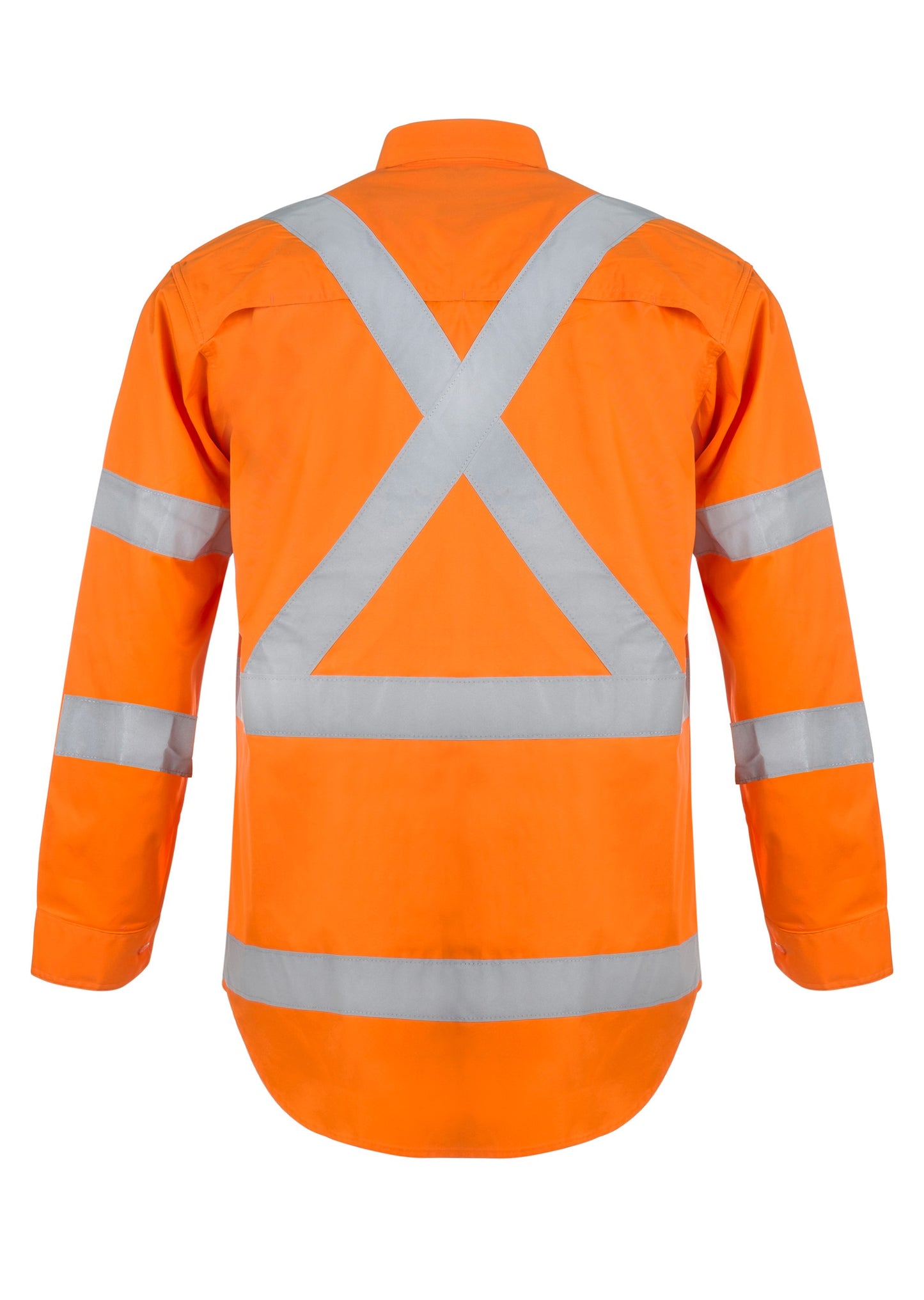 Workcraft Hivis X-pattern Shirt-ls (WS3222)