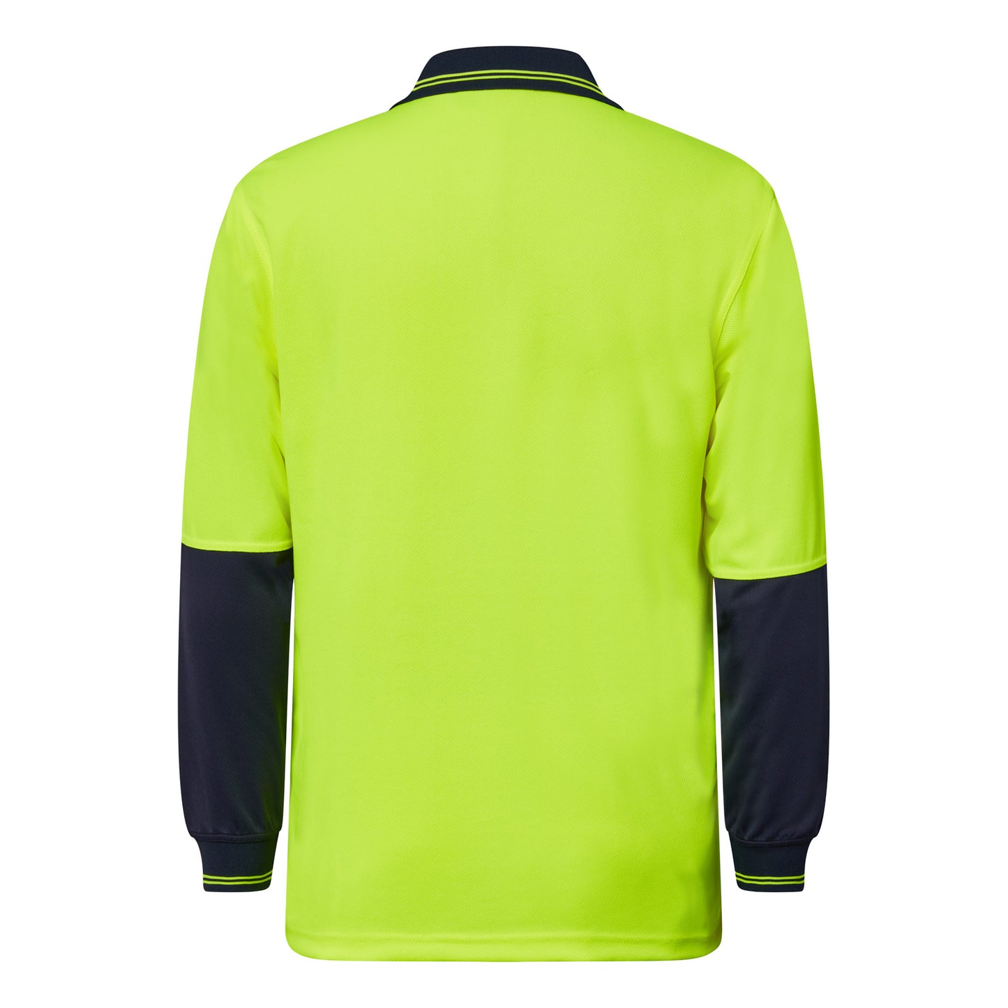 Workcraft Hivis Two Tone Polo Pocket- Ls (WSP202)