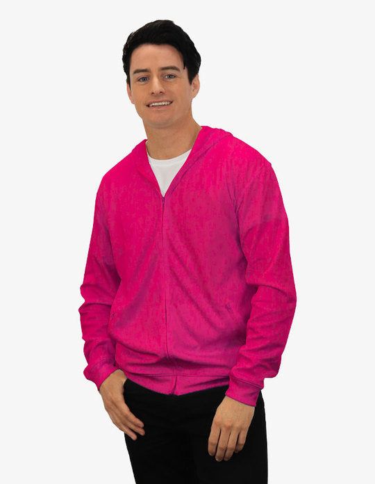 Be Seen Unisex Ultra Light Zip Hooded Hoodie (BSHD21)