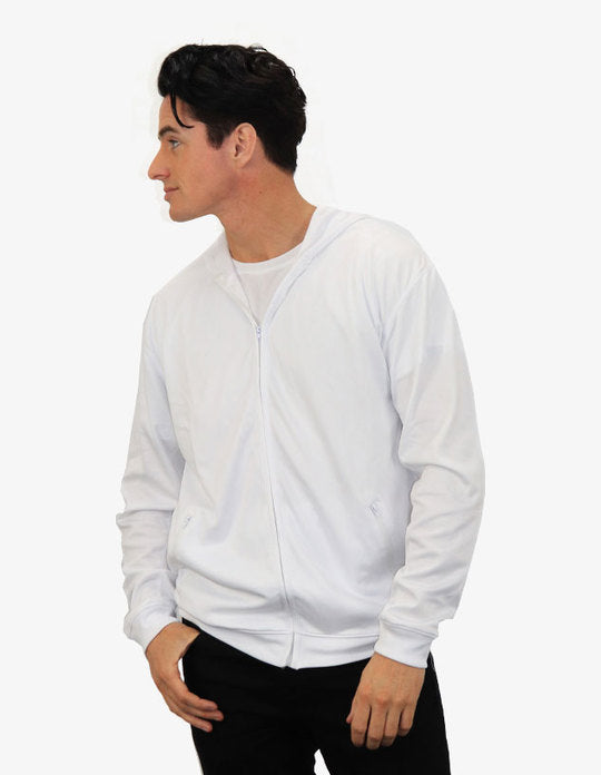 Be Seen Unisex Ultra Light Zip Hooded Hoodie (BSHD21)