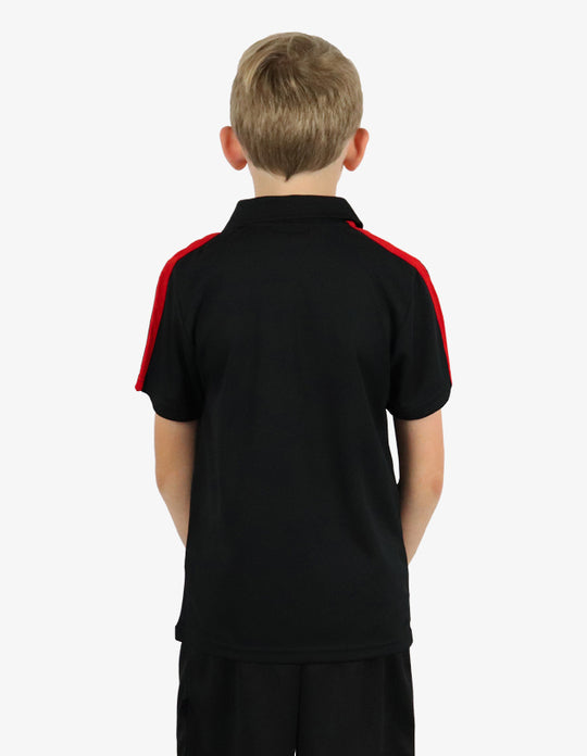 Be Seen Kids Polo With Contrast Shoulder (BSP2012K)