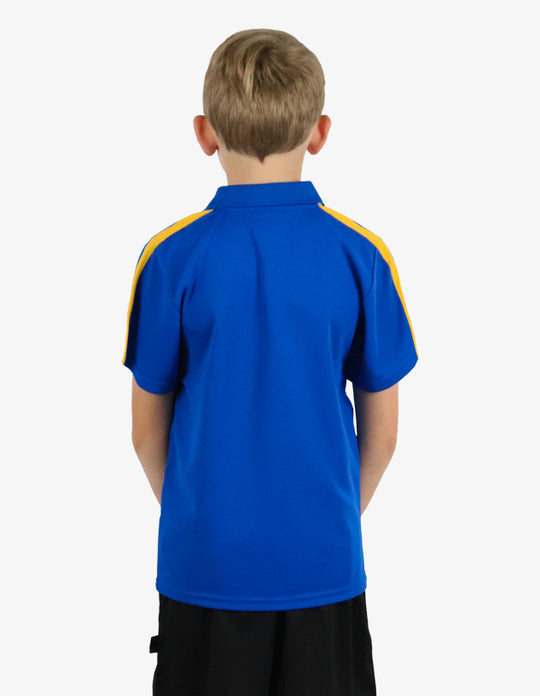 Be Seen Kids Polo With Contrast Shoulder (BSP2012K)