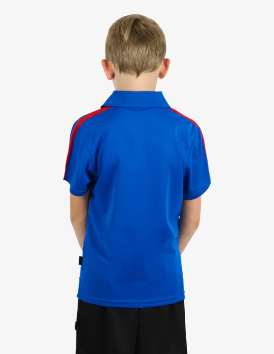 Be Seen Kids Polo With Contrast Shoulder (BSP2012K)