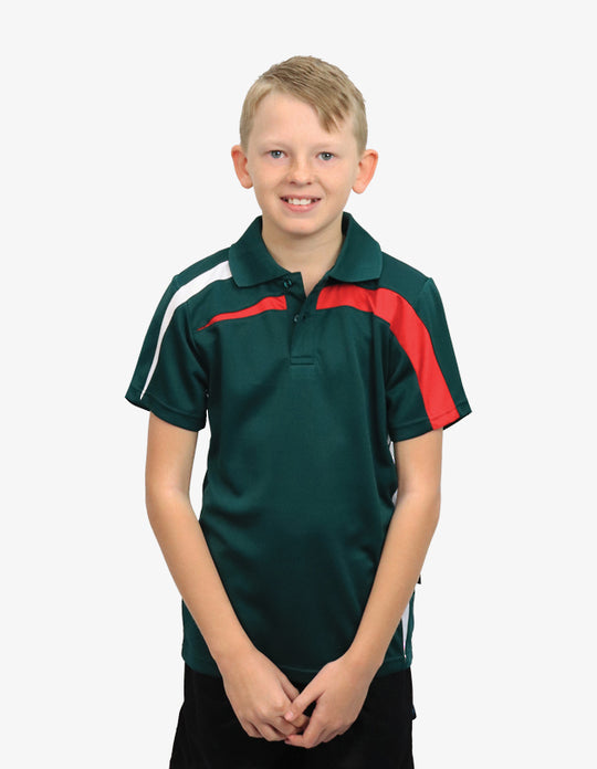 Be Seen Kids Micromesh Polo Shirt (BSP2014K)