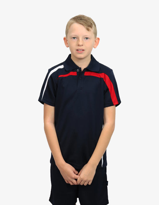 Be Seen Kids Micromesh Polo Shirt (BSP2014K)