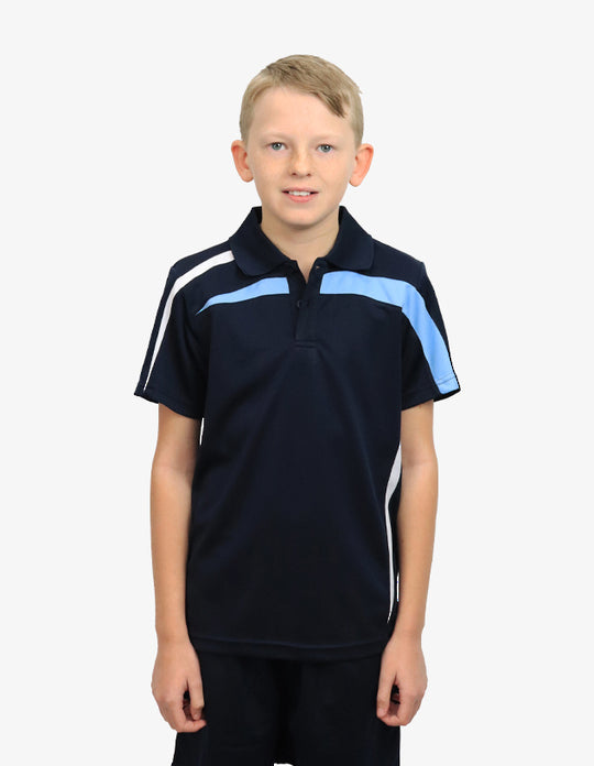 Be Seen Kids Micromesh Polo Shirt (BSP2014K)