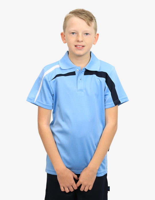 Be Seen Kids Micromesh Polo Shirt (BSP2014K)