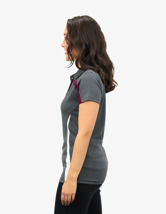 Be Seen Ladies Polo Shirt With Contrast (BSP2014L)
