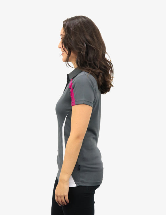 Be Seen Ladies Polo Shirt With Contrast (BSP2014L)