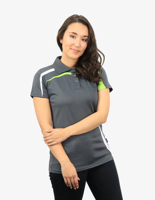 Be Seen Ladies Polo Shirt With Contrast (BSP2014L)