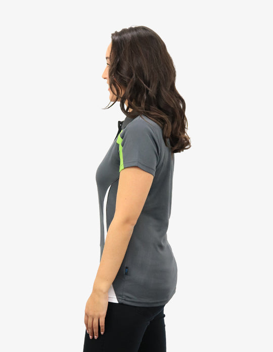 Be Seen Ladies Polo Shirt With Contrast (BSP2014L)
