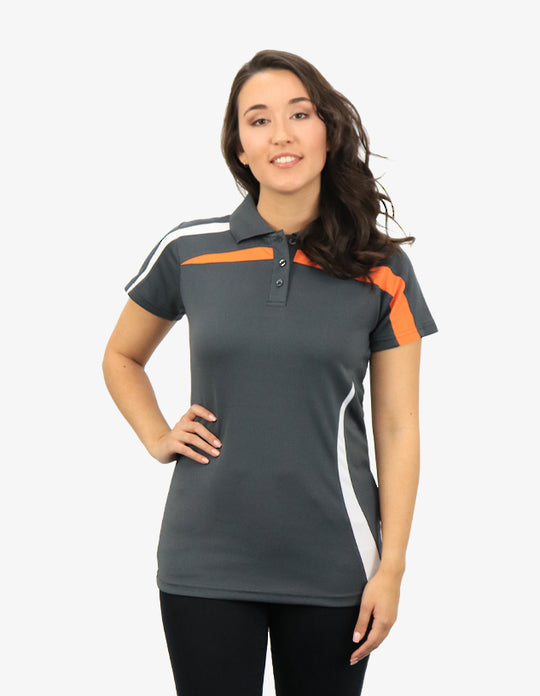 Be Seen Ladies Polo Shirt With Contrast (BSP2014L)
