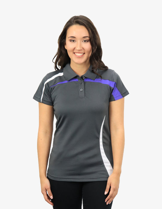 Be Seen Ladies Polo Shirt With Contrast (BSP2014L)