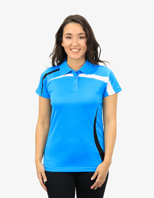 Be Seen Ladies Polo Shirt With Contrast (BSP2014L)
