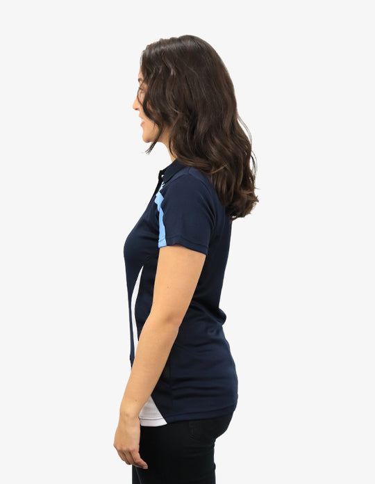 Be Seen Ladies Polo Shirt With Contrast (BSP2014L)