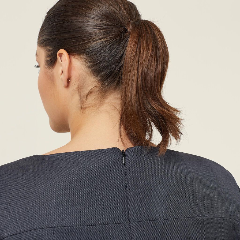 NNT Uniforms Sharkskin S/S Detail Dress(CAT6BE)