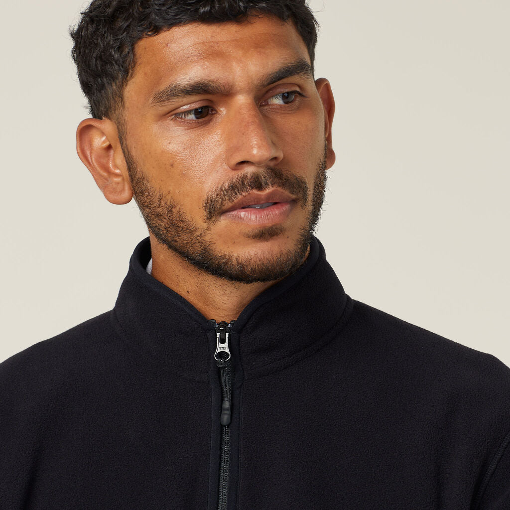 NNT Uniforms Polar Fleece Zip Neck Pullover (CATBE9)