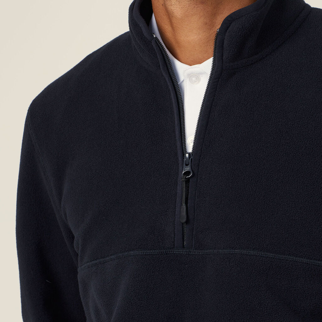 NNT Uniforms Polar Fleece Zip Neck Pullover (CATBE9)