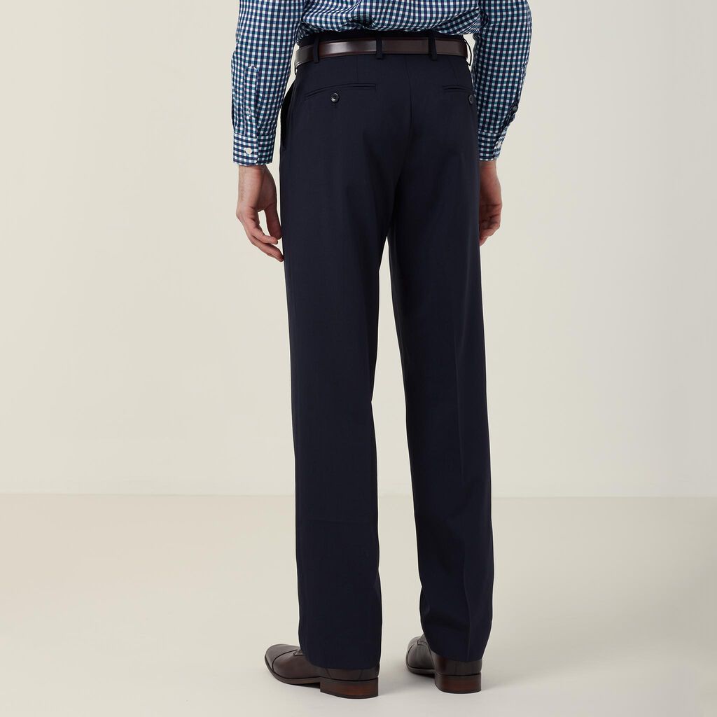 NNT Uniforms Stretch Wool Blend Flat Front Pant(CATCED)