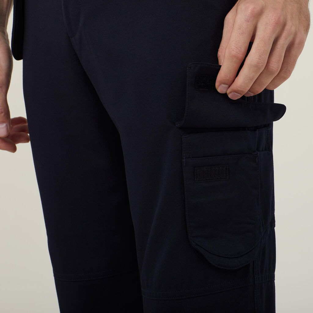 NNT Uniforms Poly Viscose Gaberdine Flex Waist Cargo Pant (CATCLD)