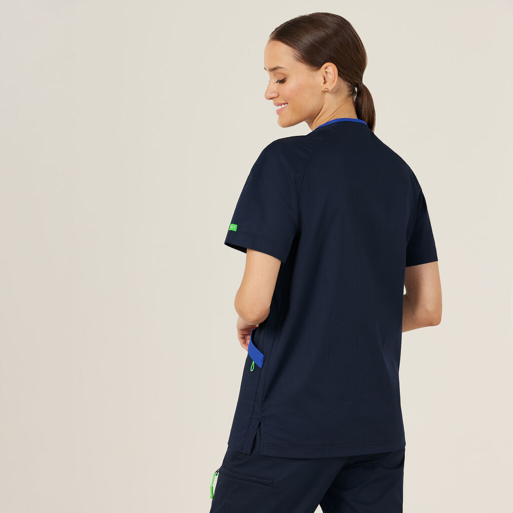 NNT Uniforms Next-gen Antibacterial Active Koller Scrub Top (CATRFU)