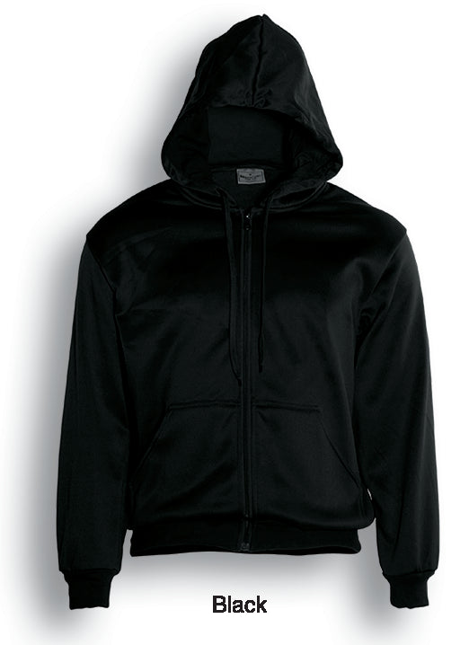 Bocini Zip Through Fleece Hoodie 1st (10 Colour)-(CJ1062)