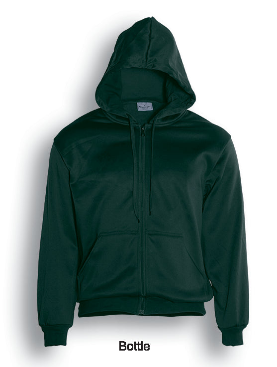 Bocini Zip Through Fleece Hoodie 1st (10 Colour)-(CJ1062)
