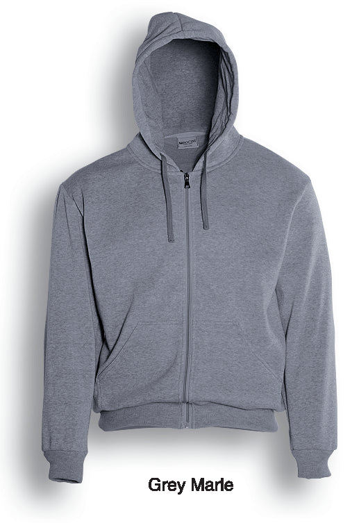 Bocini Zip Through Fleece Hoodie 1st (10 Colour)-(CJ1062)