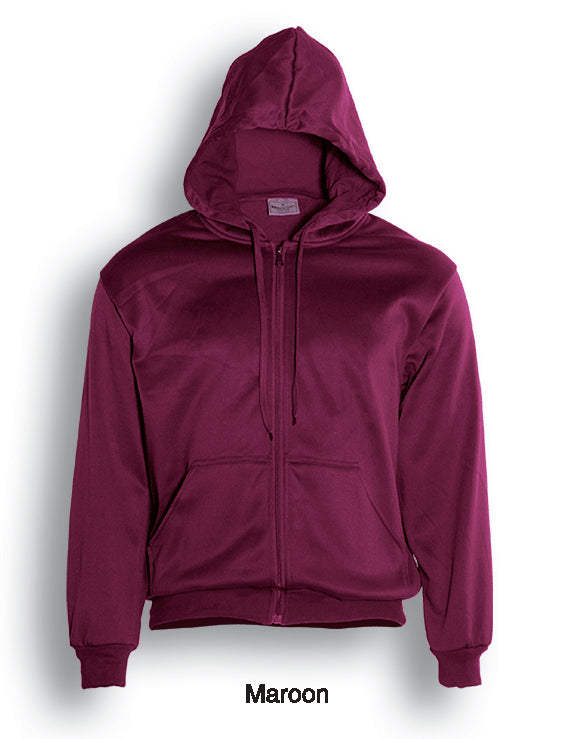 Bocini Zip Through Fleece Hoodie 1st (10 Colour)-(CJ1062)