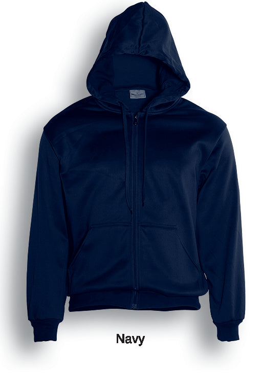 Bocini Zip Through Fleece Hoodie 1st (10 Colour)-(CJ1062)