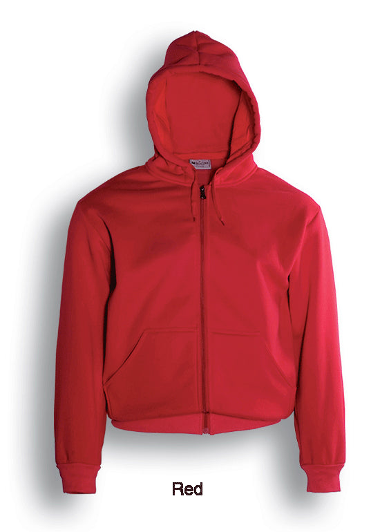 Bocini Zip Through Fleece Hoodie 1st (10 Colour)-(CJ1062)