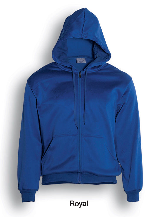 Bocini Zip Through Fleece Hoodie 1st (10 Colour)-(CJ1062)