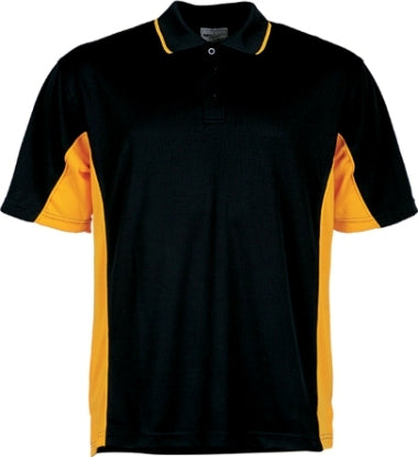 Bocini Men's Breezeway Panel Polo (1st 10 colors)-(CP0528)