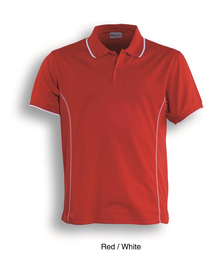 Bocini Ladies Stitch Feature Essential Short Sleeve Polo (2nd 12 colors)-(CP0920)