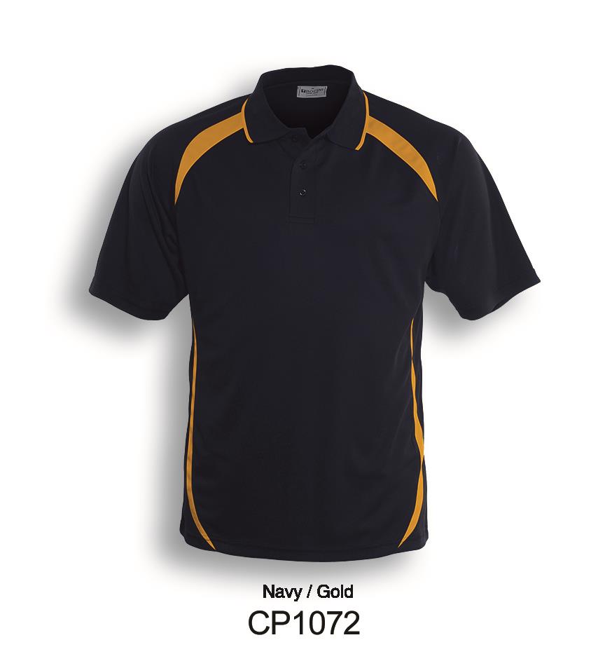 Bocini Contrast Contour Polo-(CP1072)