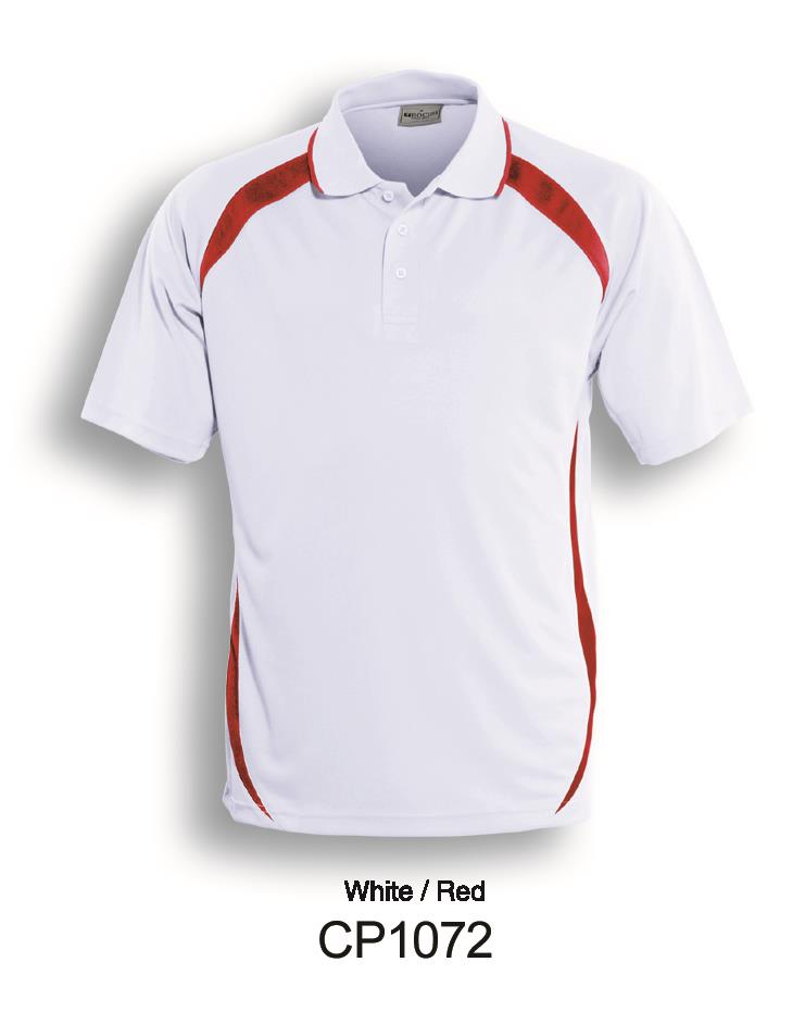 Bocini Contrast Contour Polo-(CP1072)