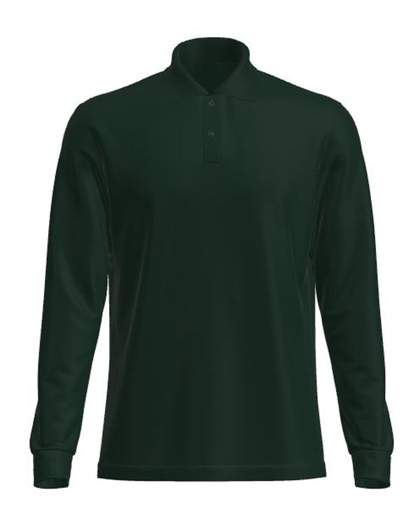 Bocini Men's Long Sleeves School Polo (CP2104)
