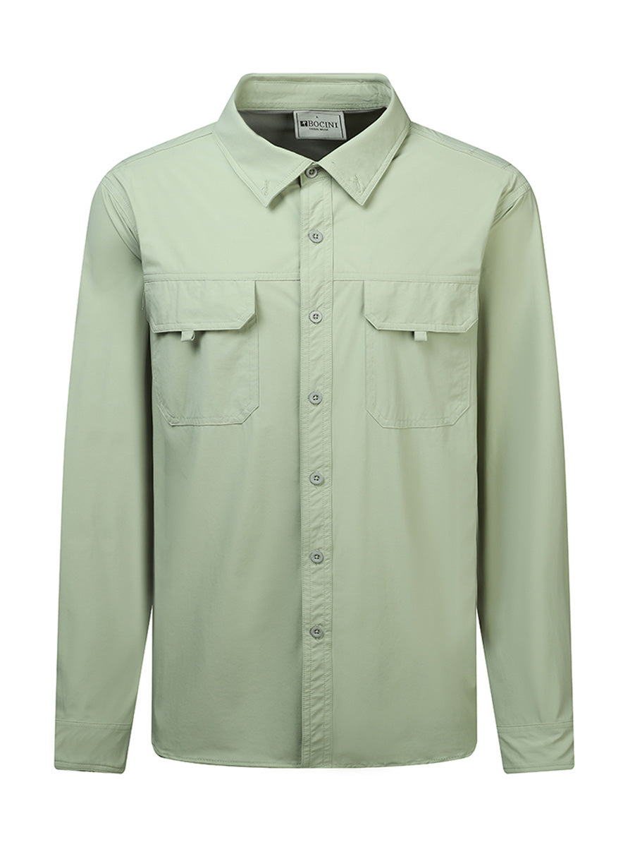 Bocini Long Sleeve Outdoor Shirt-(CS2417)