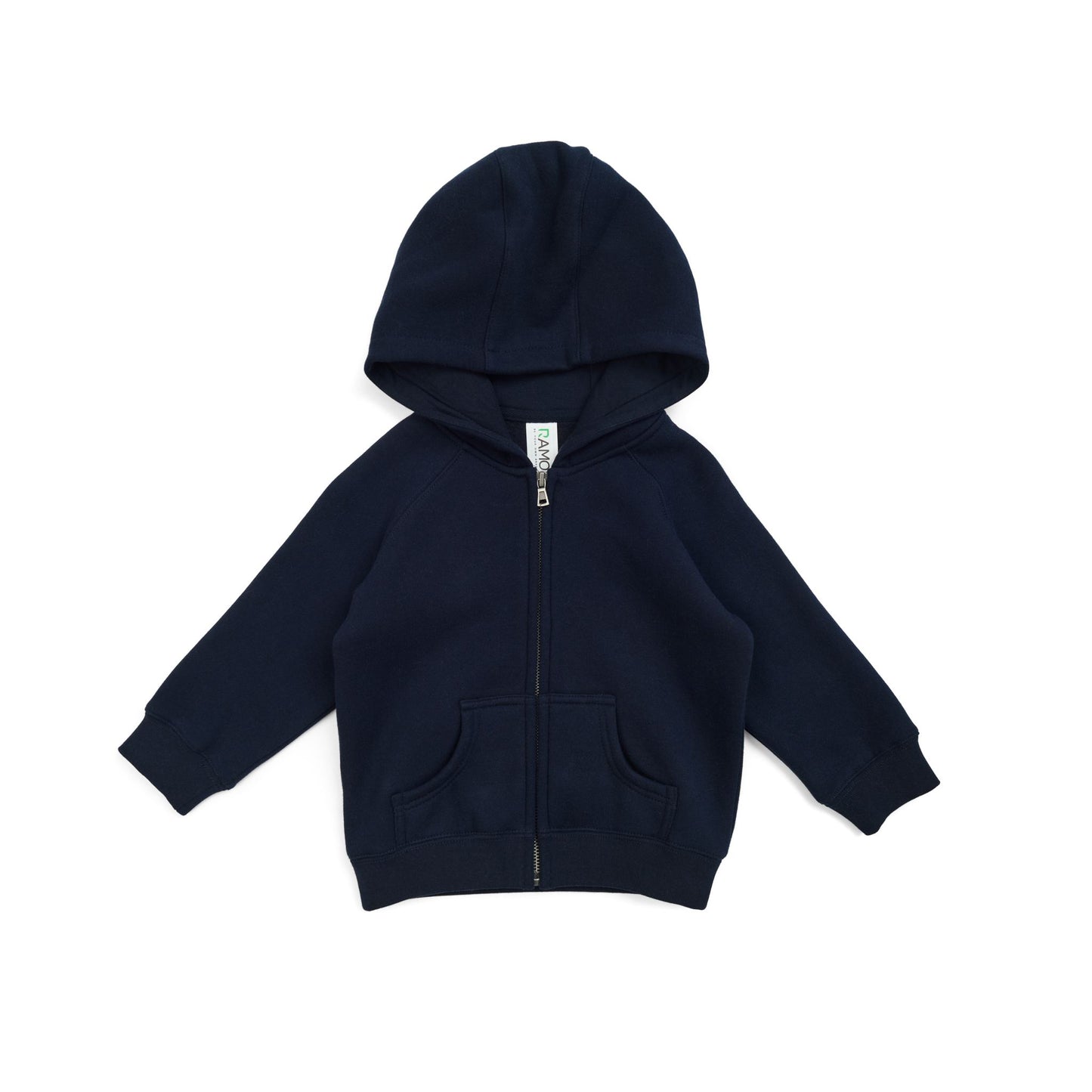 Ramo Babies Cotton Care Kangaroo Zip Pocket Hoodie (F140ZZ)