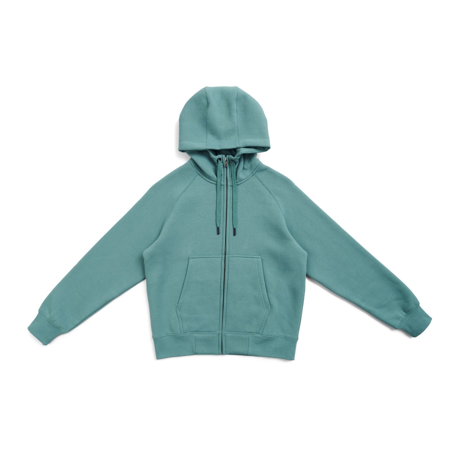 Ramo Ladies/Junior' Cotton Care Kangaroo Pocket Zipper Hoodie (F370UN)