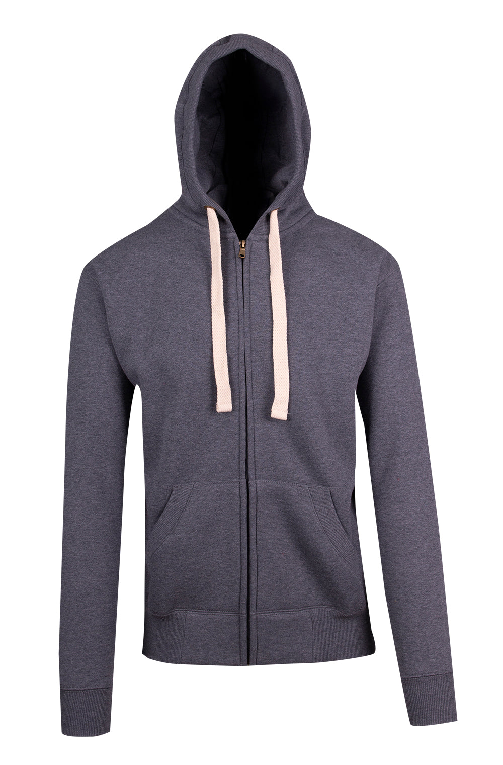 Ramo Mens Brushed Heavy Zip Fleece Hoodie (F909HZ)