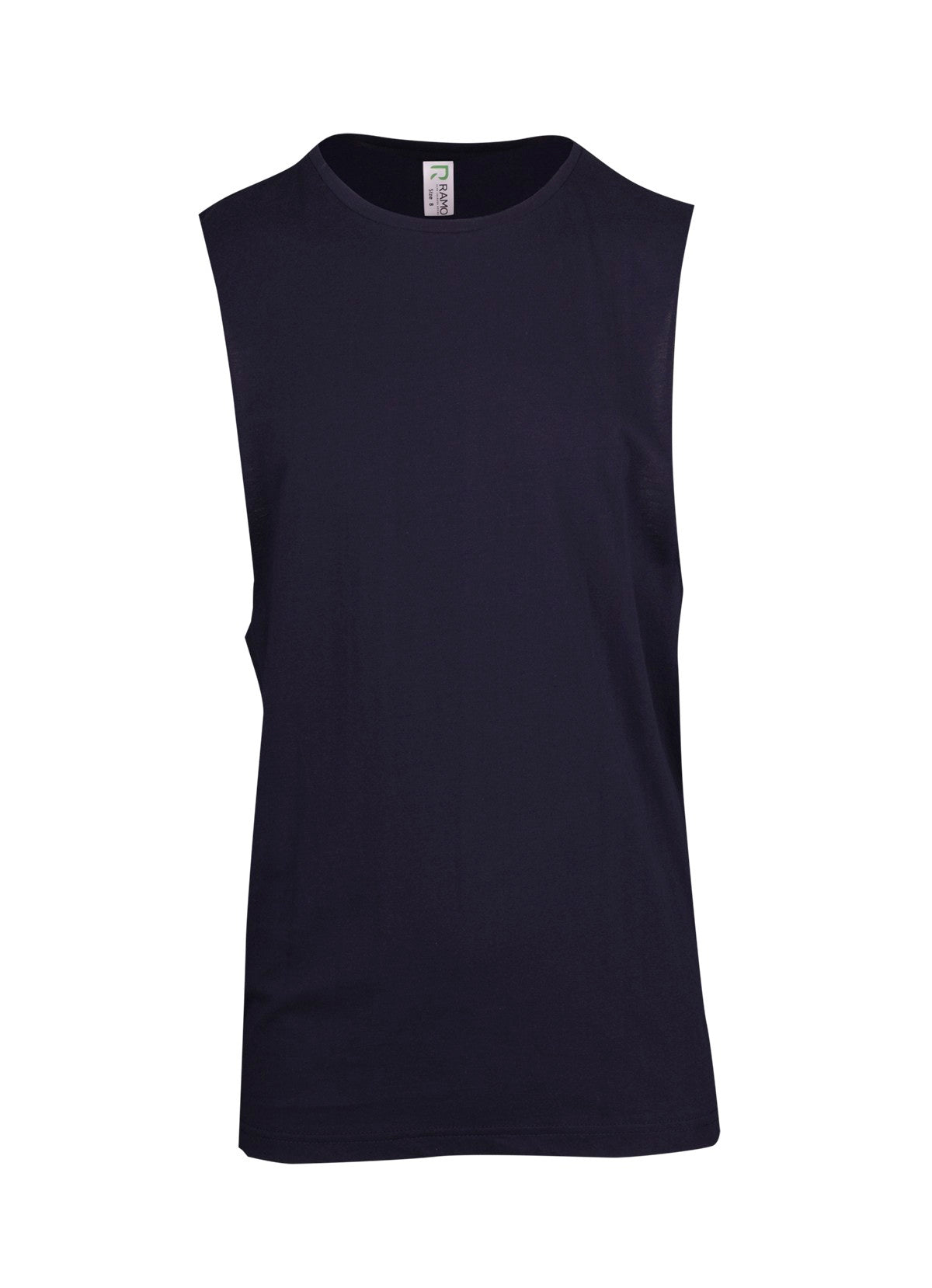 Ramo Men's 160gsm 100% Combed Cotton Sleeveless Tee (T405MS)