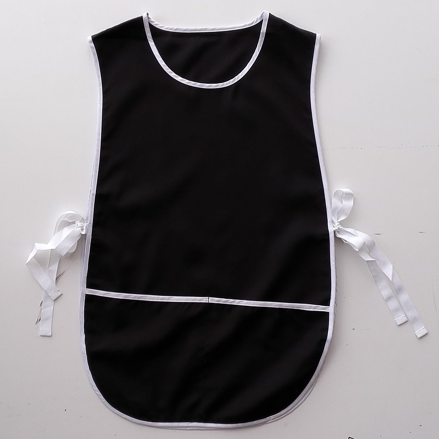 Bocini Polyestaer Drill Popover Apron With Pocket-(WA0676)