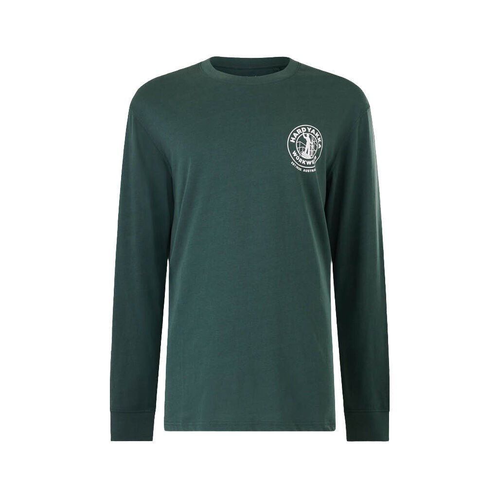 Hard Yakka Core Long Sleeve Heritage Icon Tee (Y11489)