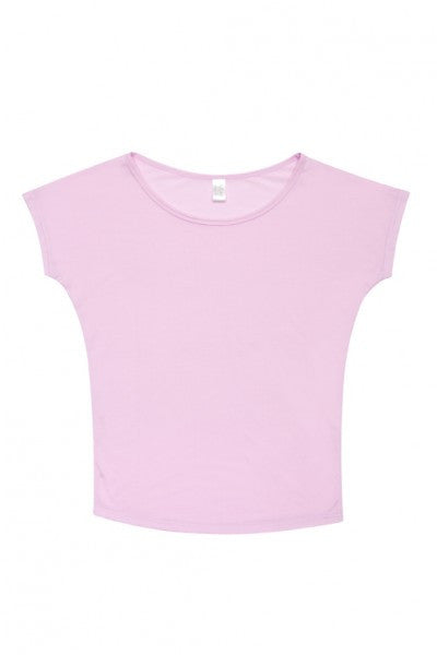 Ramo-Ramo Ladies Bat Wing Tee-Pink / 8-Uniform Wholesalers - 6