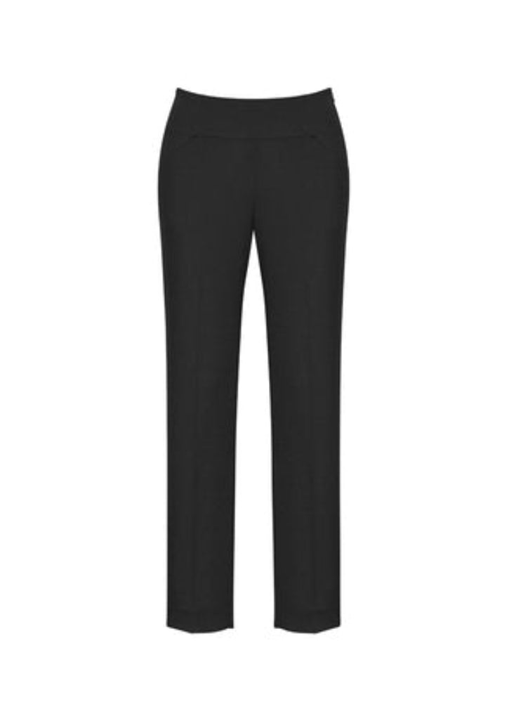 Biz Corporate Womens Cool Stretch Bandless Slim Leg Pant (10121)
