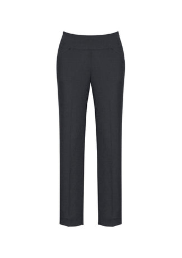 Biz Corporate Womens Cool Stretch Bandless Slim Leg Pant (10121)